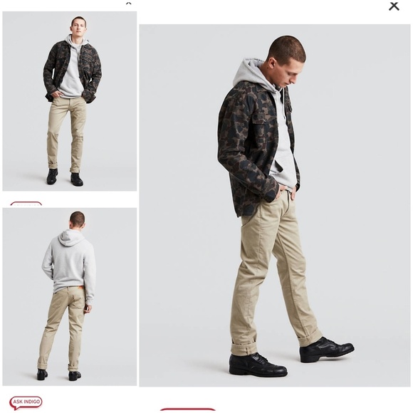 levis 511 dimensions